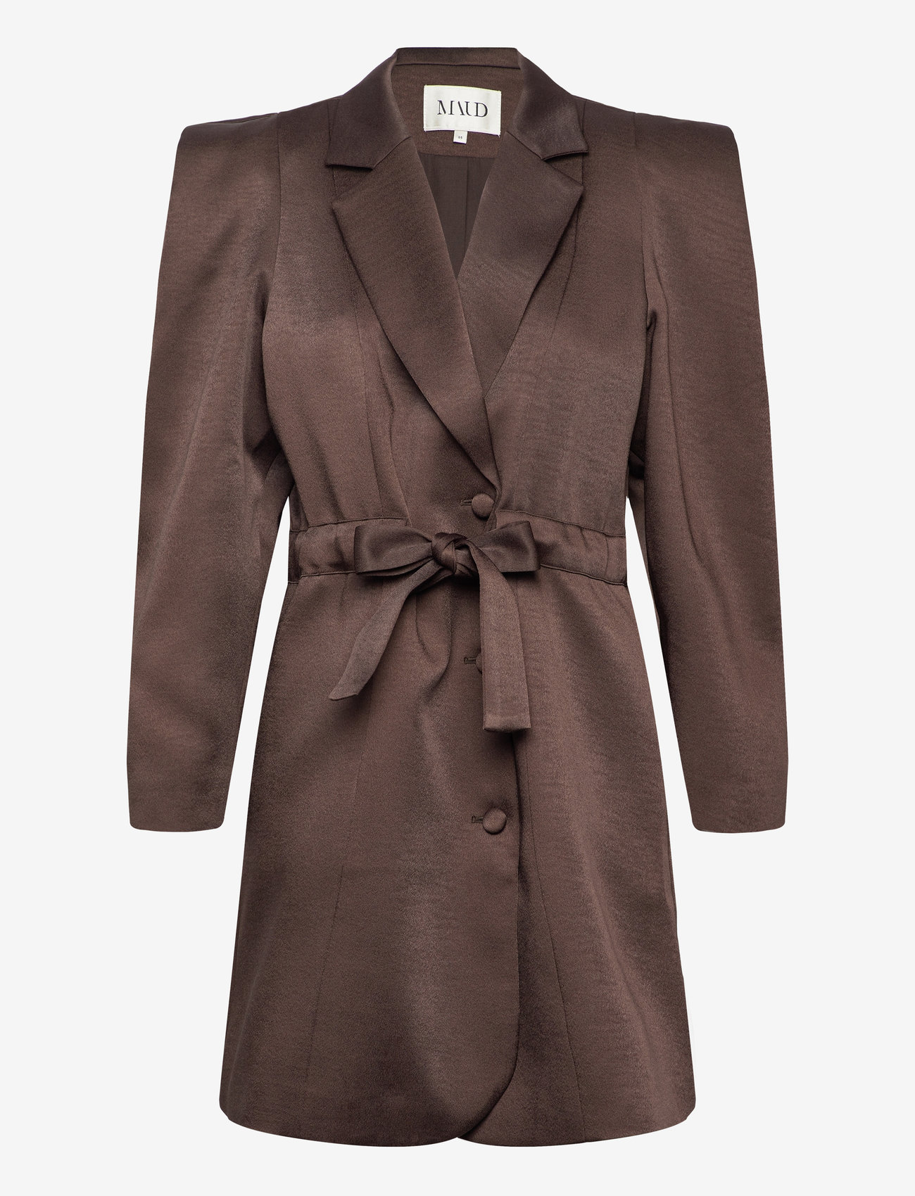 MAUD - Olivine Dress - deep brown - 0