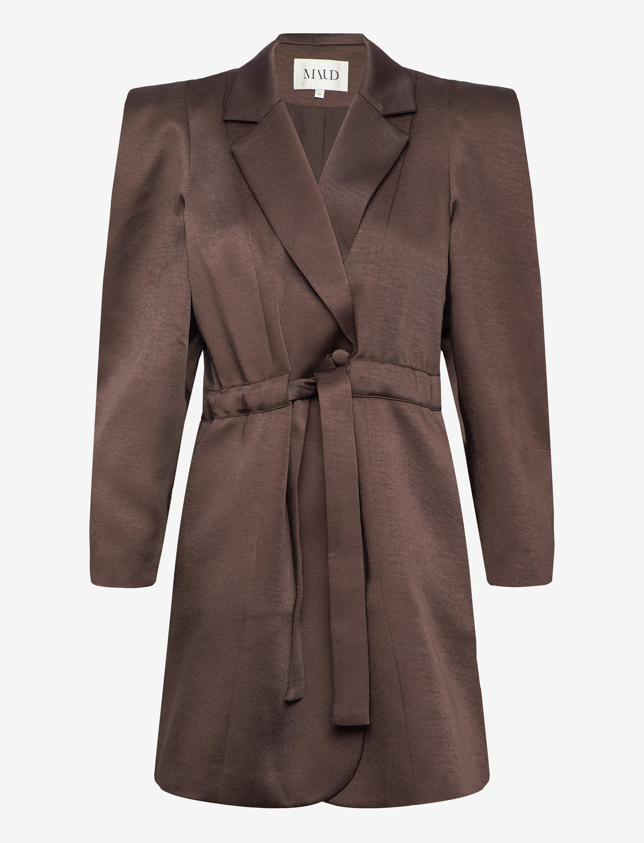 MAUD - Olivine Dress - deep brown - 2