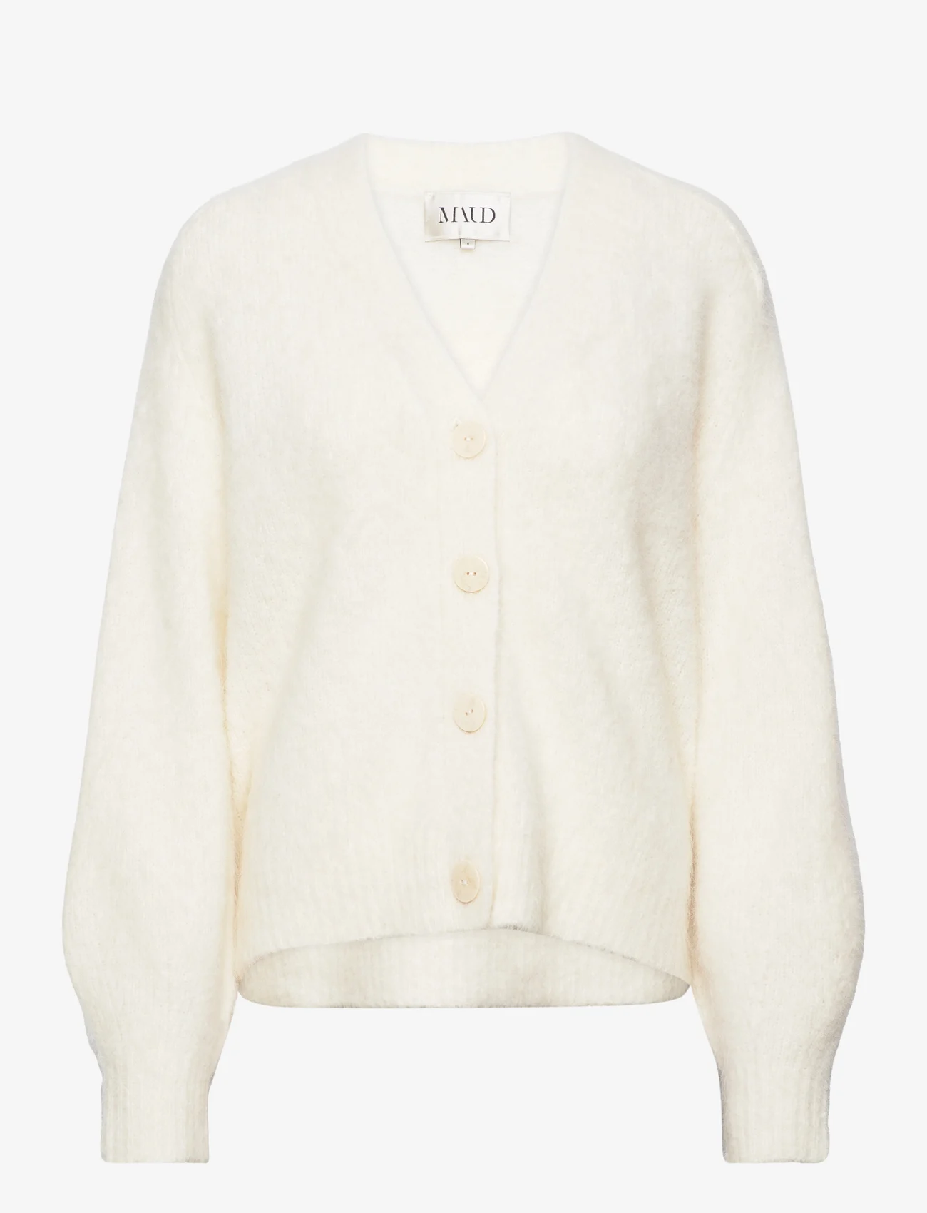 MAUD - Sanna Cardigan - susegamieji megztiniai - off white - 0
