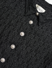 MAUD - Talia Shirt - kortärmade blusar - black - 4