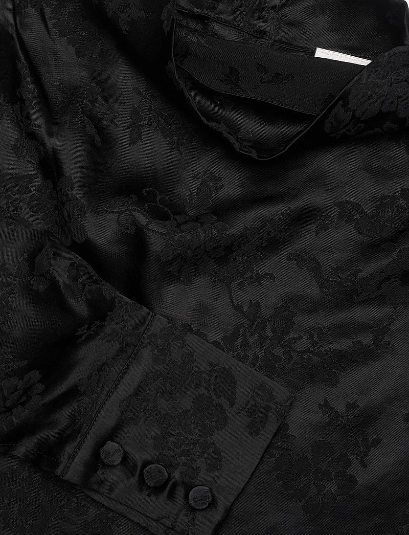 MAUD - Dina Blouse - pikkade varrukatega pluusid - black - 2