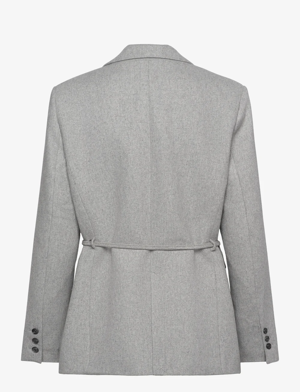 MAUD - Evelyn Blazer - blazere med bælte - light grey - 1