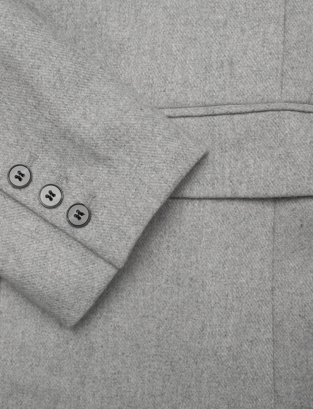 MAUD - Evelyn Blazer - blazere med bælte - light grey - 3