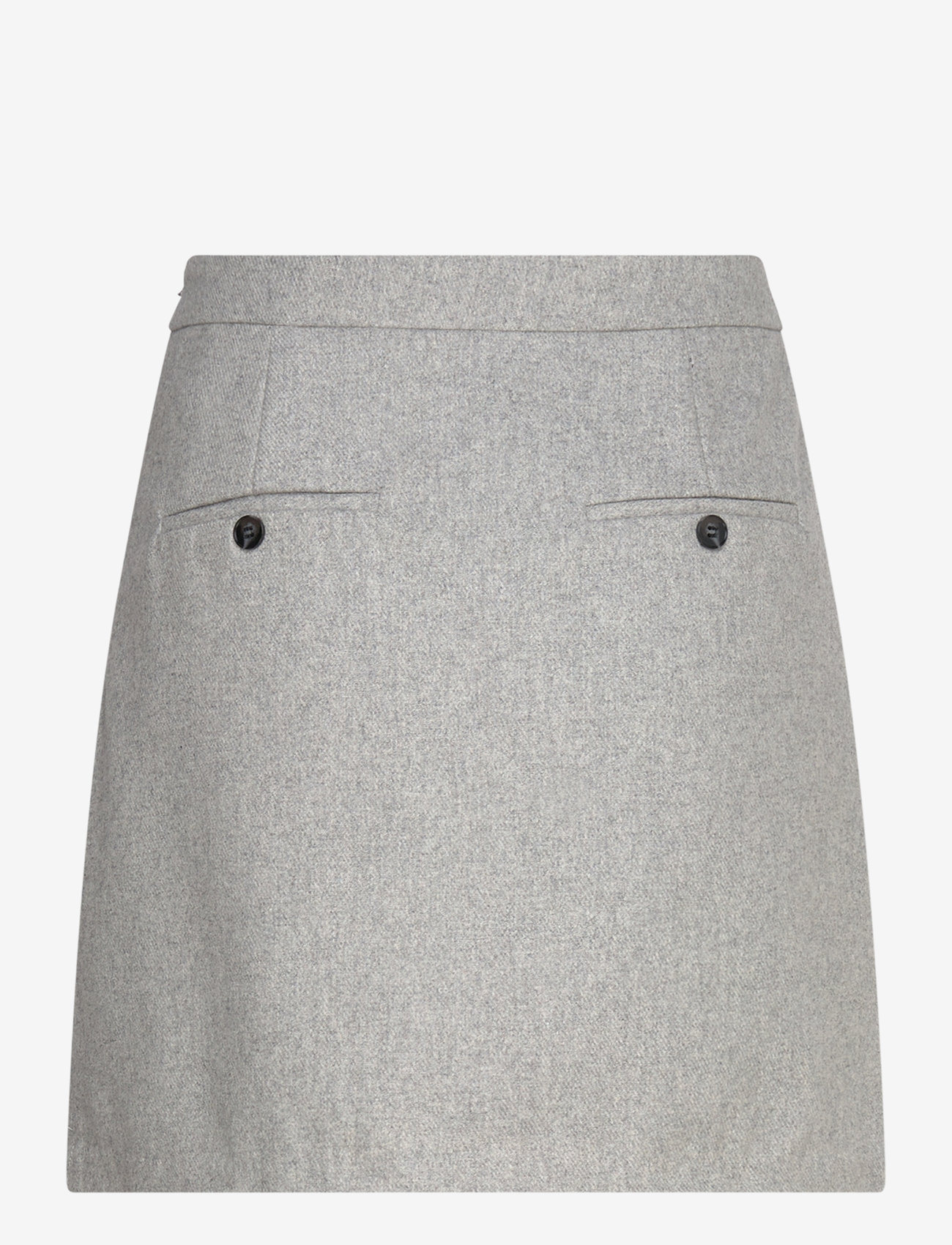 MAUD - Evelyn Skirt - efterårstøj - light grey - 1