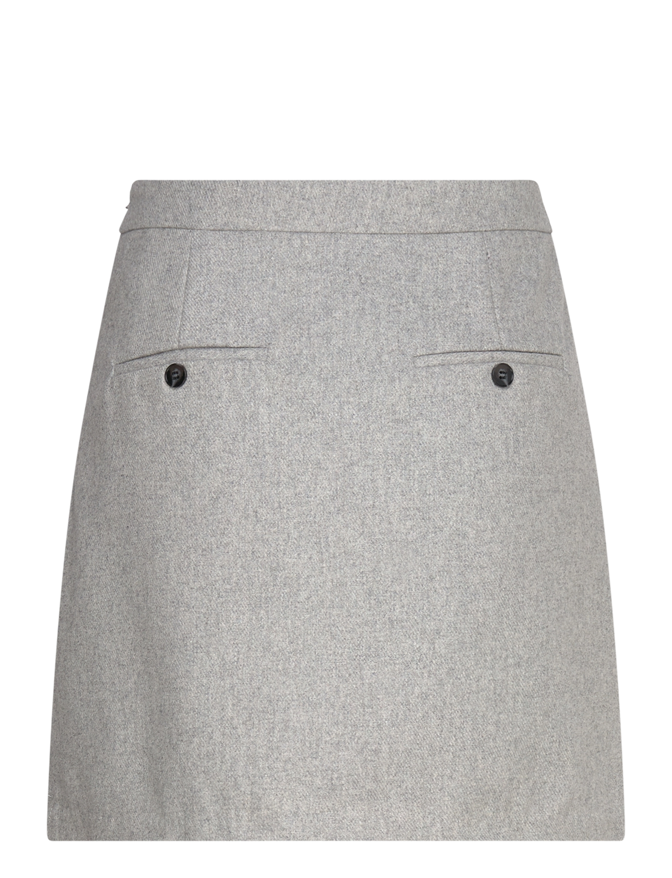 MAUD - Evelyn Skirt - miniseelikud - light grey - 1