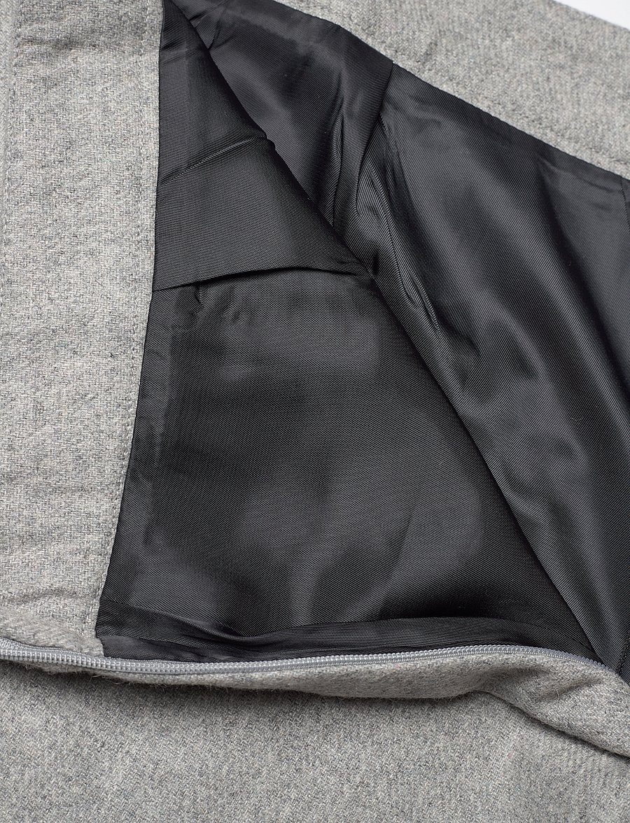 MAUD - Evelyn Skirt - bleistiftröcke - light grey - 2