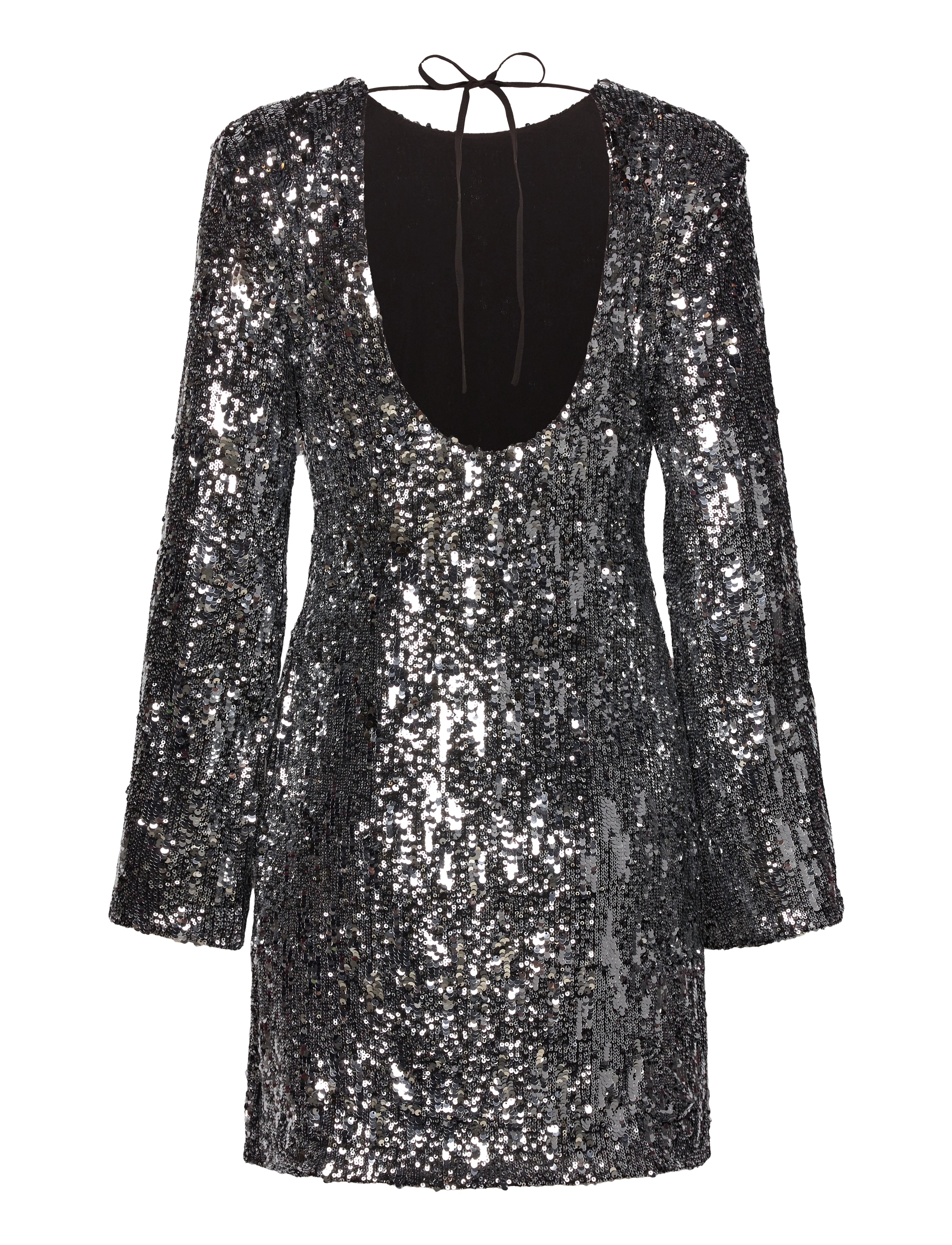MAUD - Sandra Sequin Dress - partykleider - silver - 1