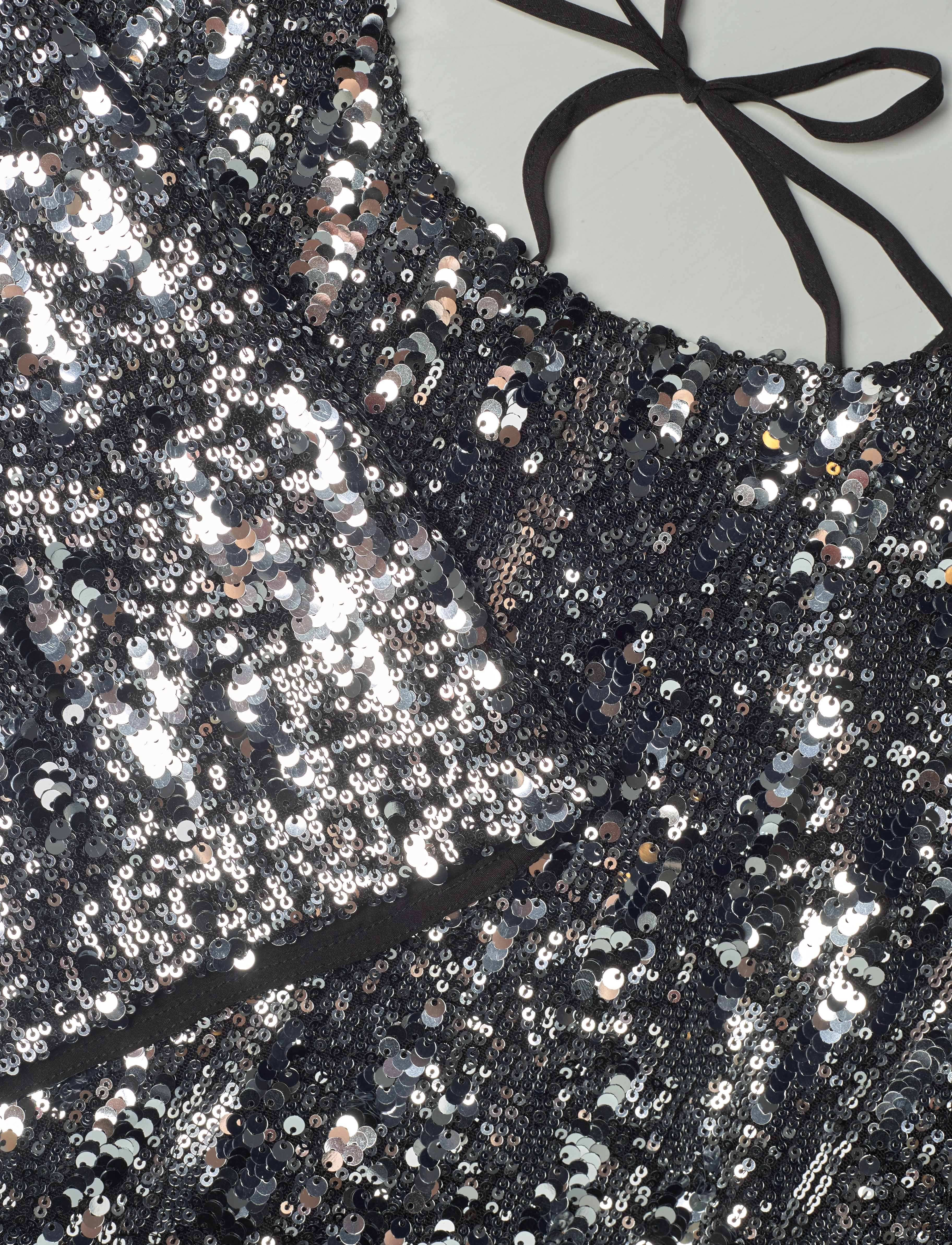 MAUD - Sandra Sequin Dress - partykleider - silver - 2