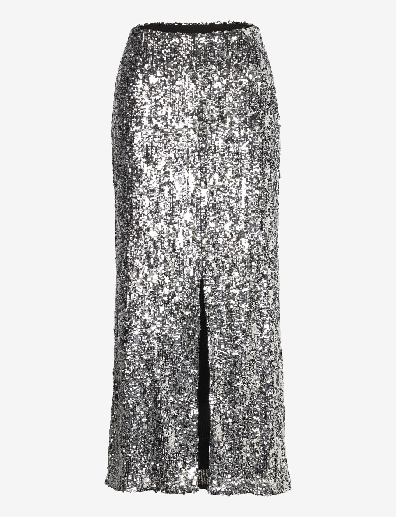MAUD - Sandra Sequin Skirt - silver - 0