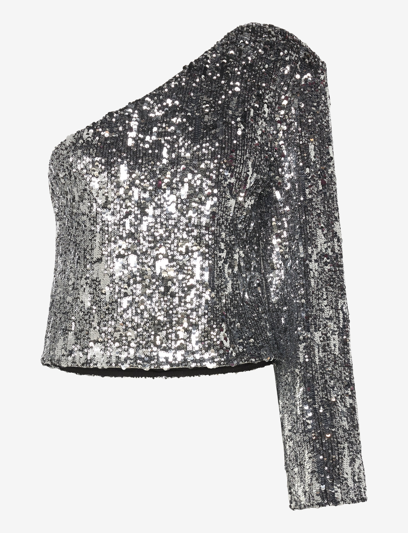 MAUD - Sandra Sequin Top - silver - 0
