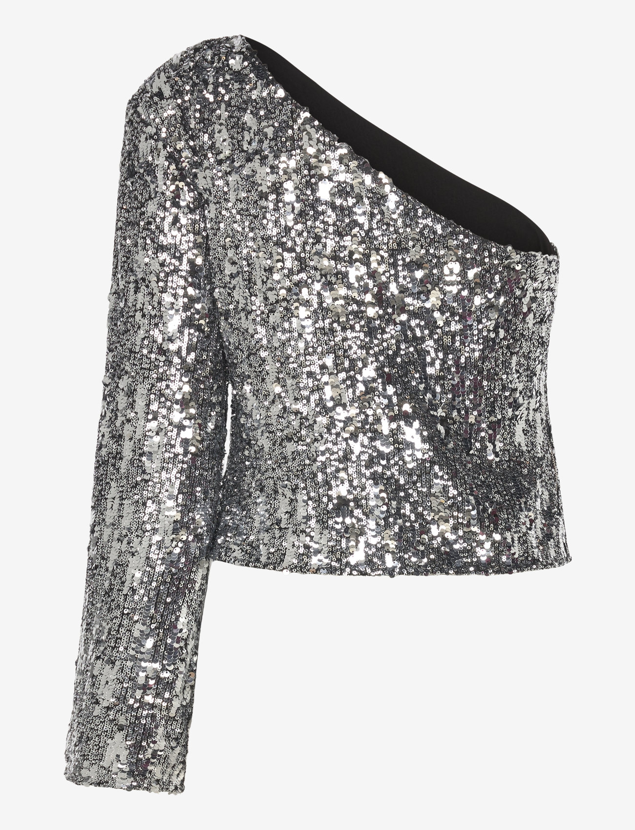 MAUD - Sandra Sequin Top - silver - 1