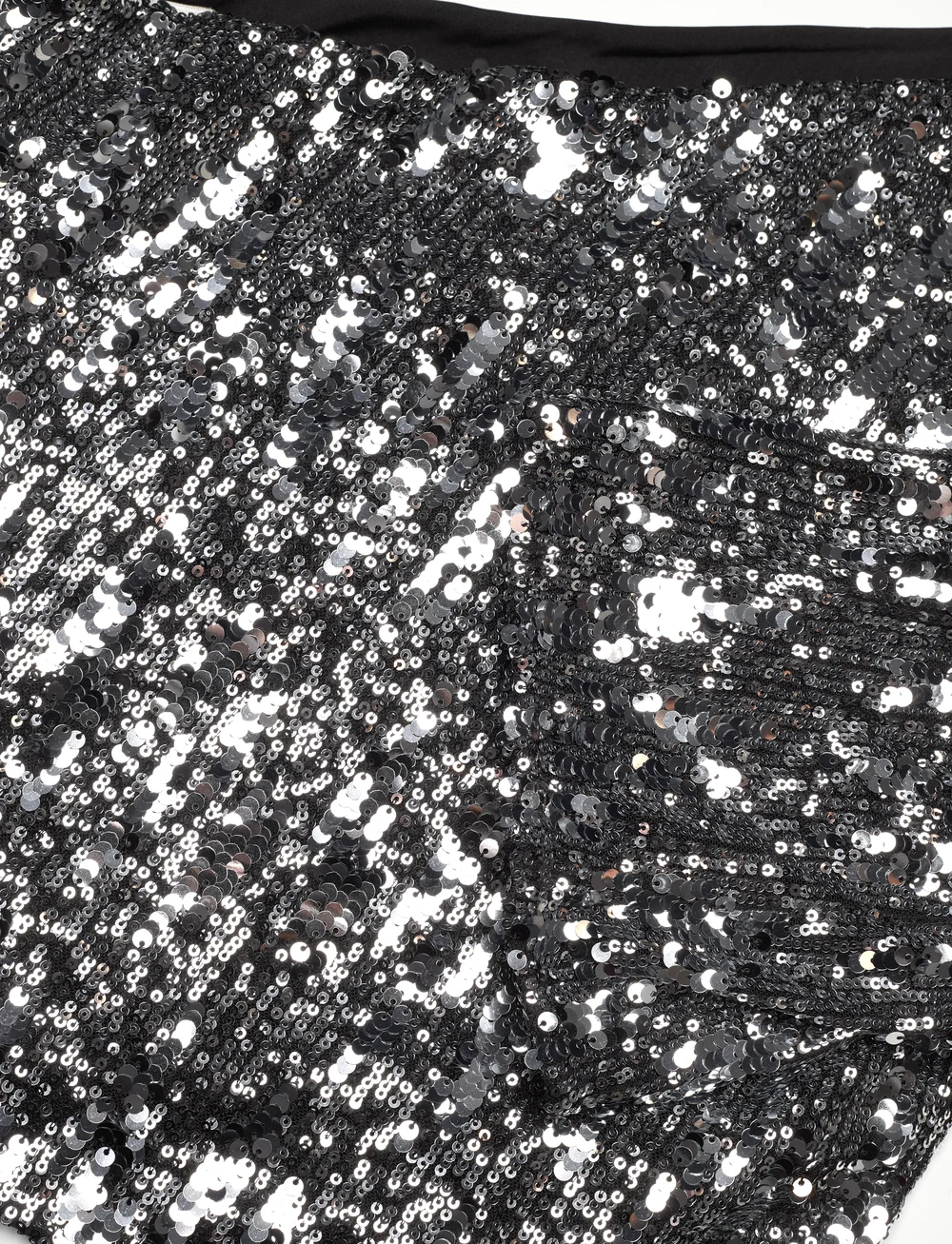 MAUD - Sandra Sequin Top - langærmede bluser - silver - 2