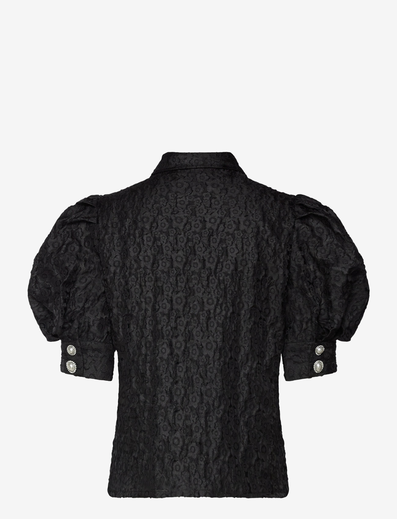 MAUD - Talia Shirt - kurzärmlige hemden - black - 1