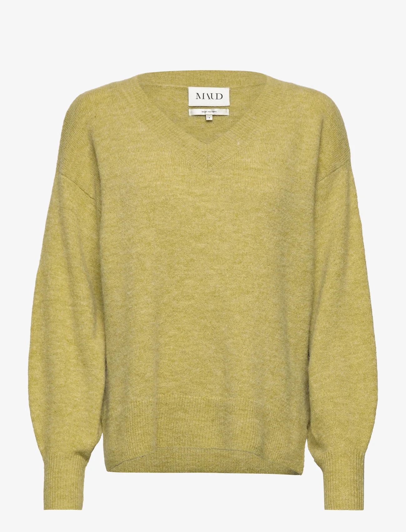 MAUD - Anne Knit Sweater - tröjor - green - 0