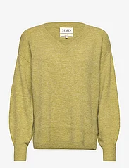 MAUD - Anne Knit Sweater - strikkegensere - green - 0
