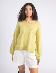 MAUD - Anne Knit Sweater - strikkegensere - green - 2