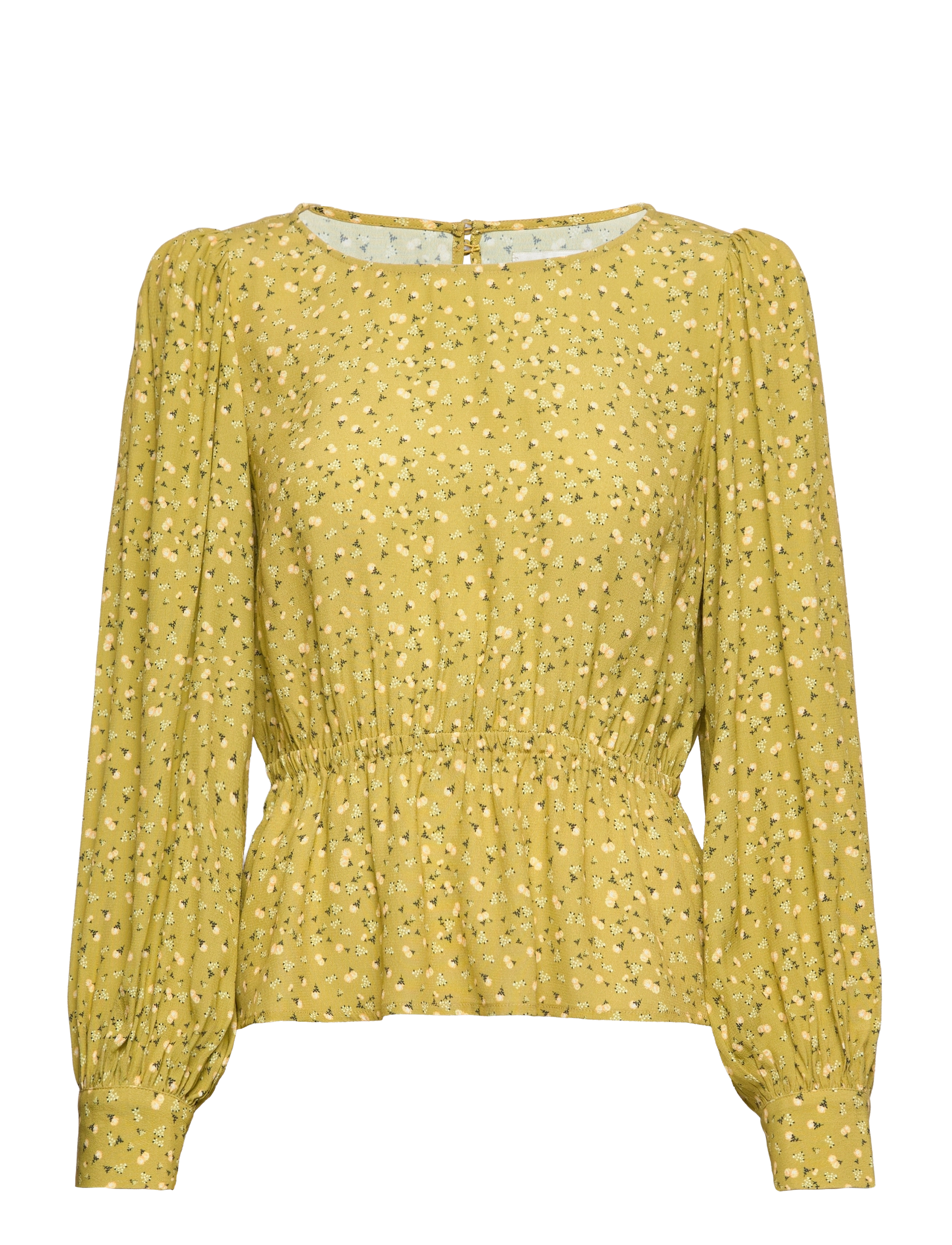 MAUD Nina Bluse Printed Gelb - 36 - Damen