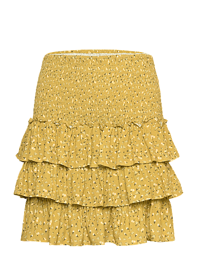 MAUD Silvia Skirt - Kjolar - FLOWER / yellow