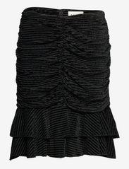 MAUD - Sienna skirt - midi kjolar - black - 0