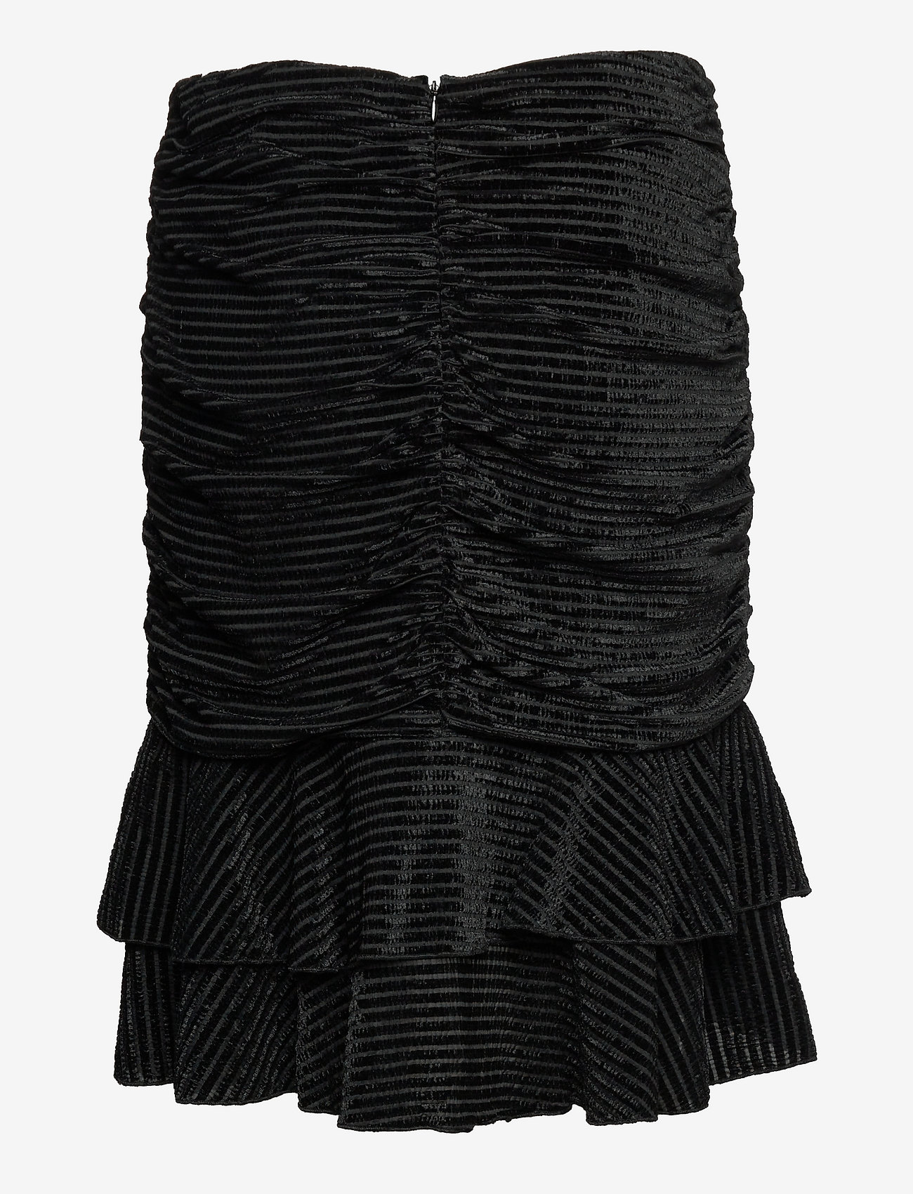 MAUD - Sienna skirt - midi-röcke - black - 1