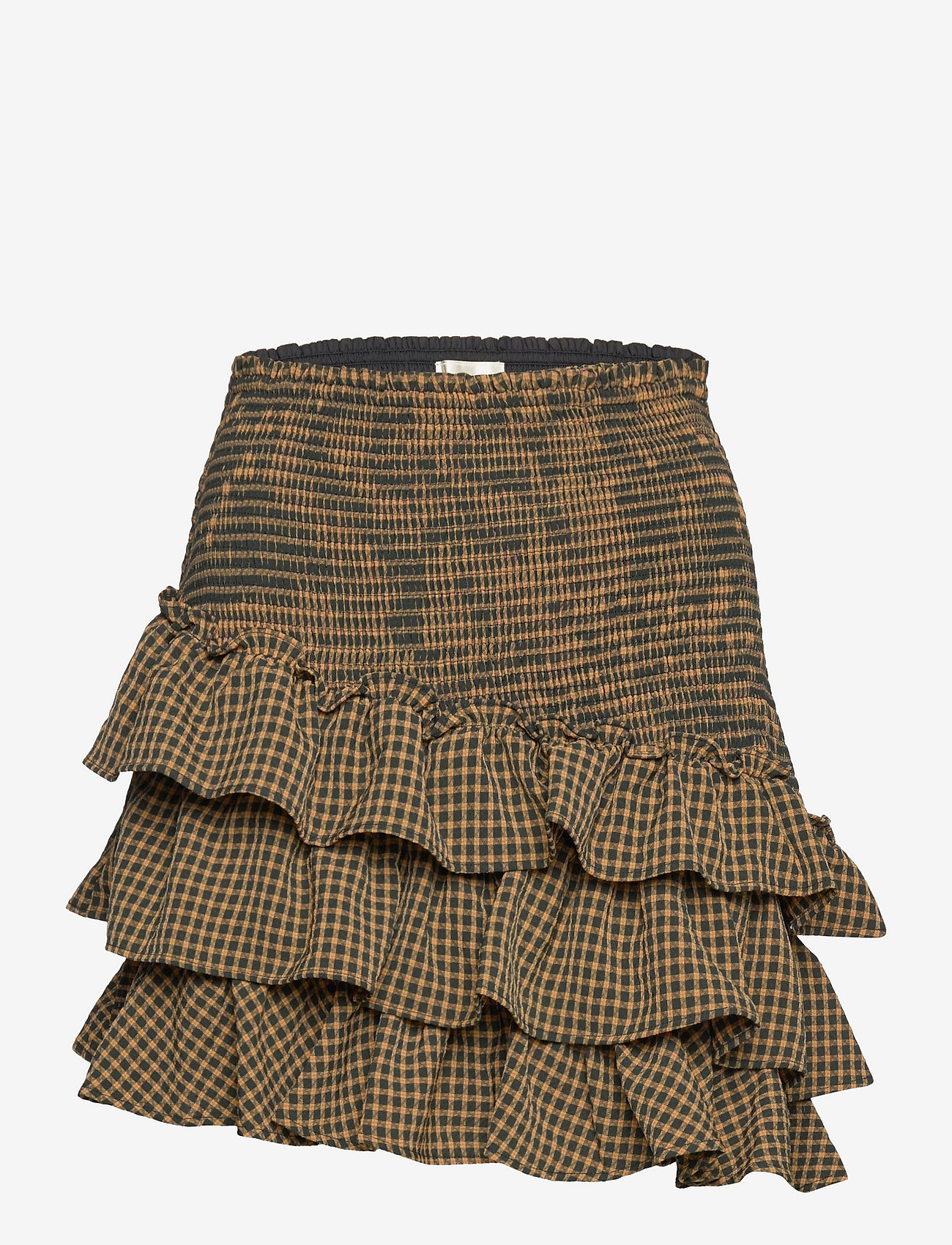 MAUD - Sophia skirt - korte skjørt - brown - 0