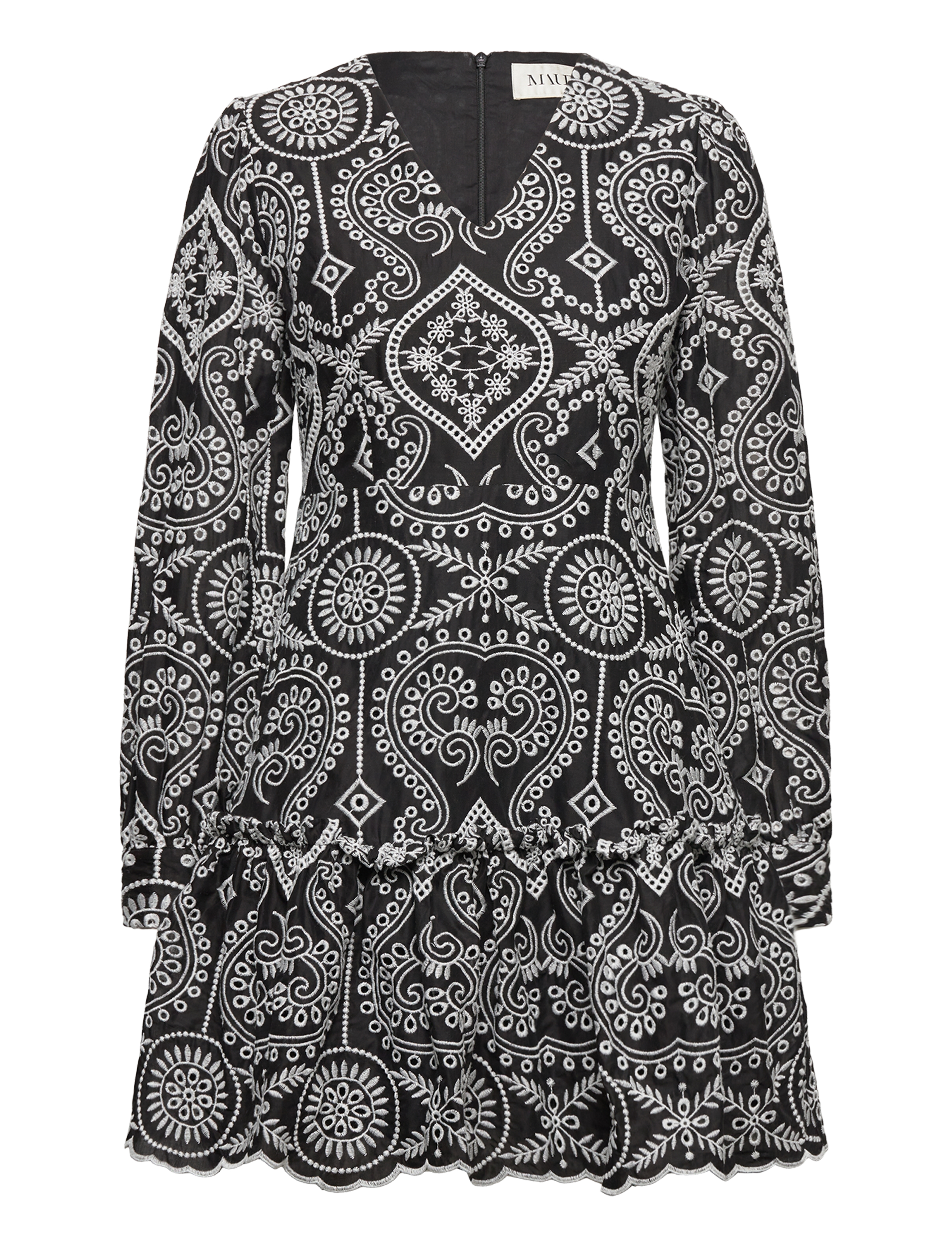 MAUD Gina Dress - Kleider - BLACK / black