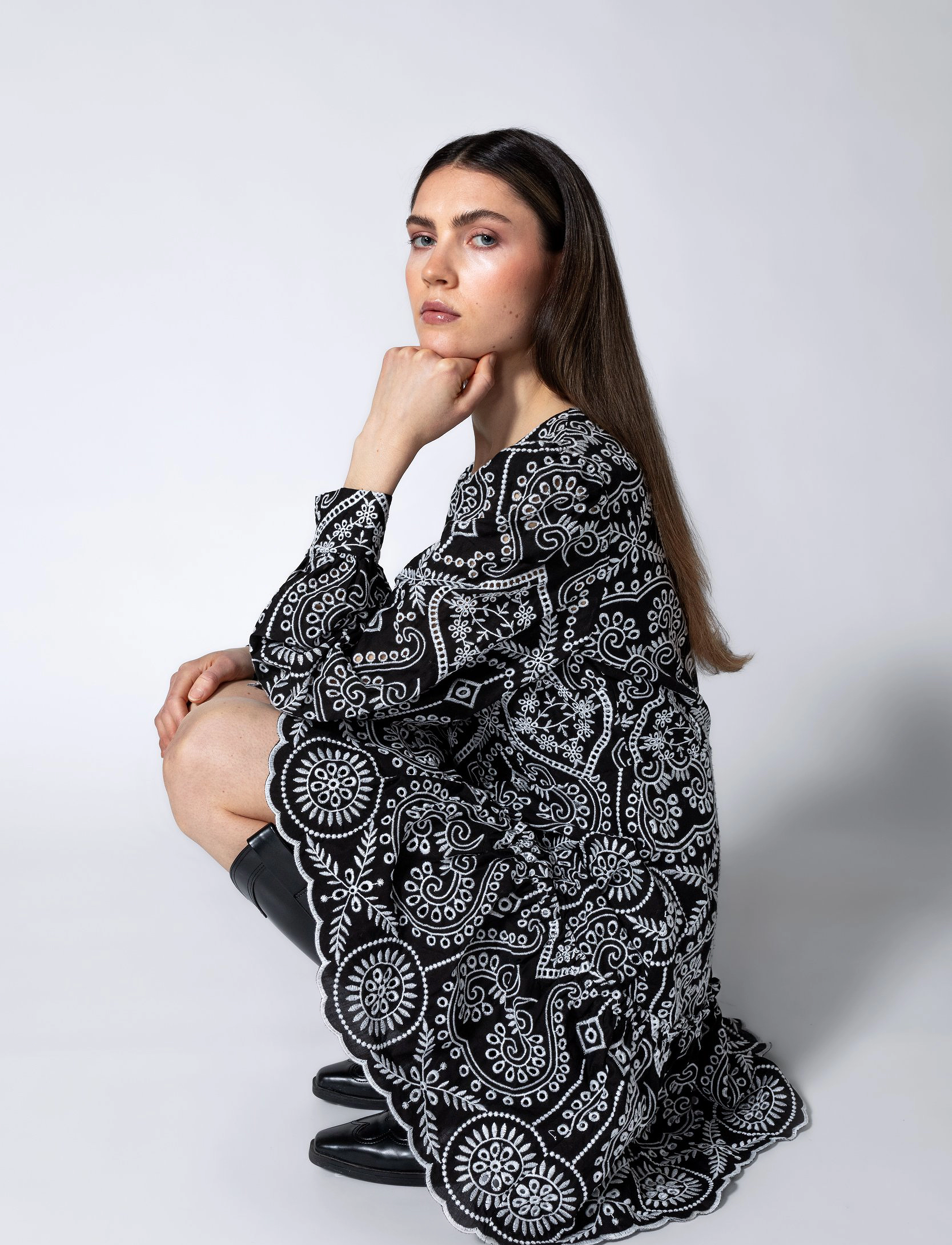 MAUD - Gina Dress - korte kjoler - black - 4
