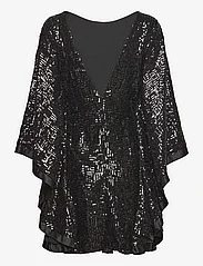 MAUD - Kimono Dress - paillettenkleider - black - 1