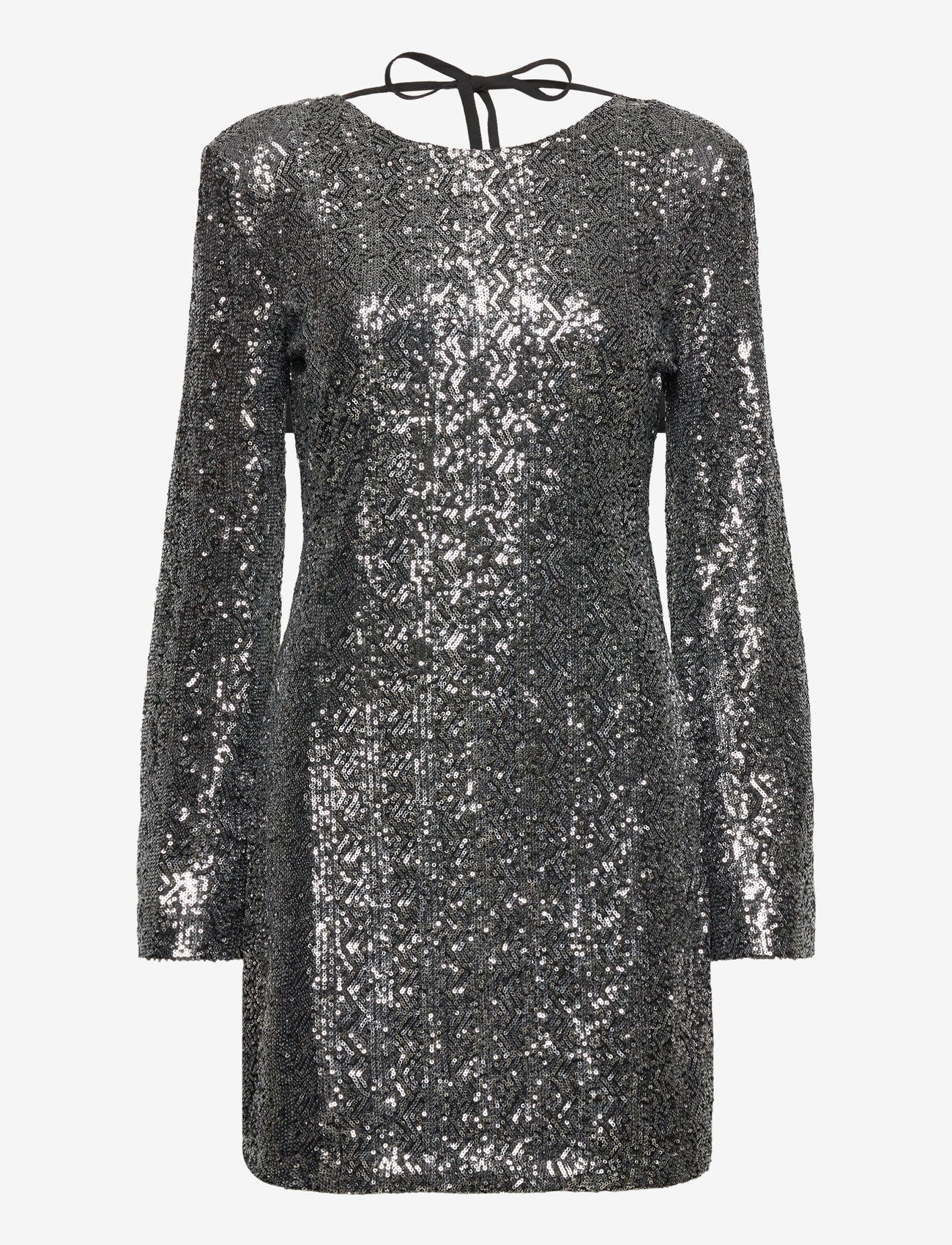 MAUD - Sandra Dress - pailletkjoler - silver - 1