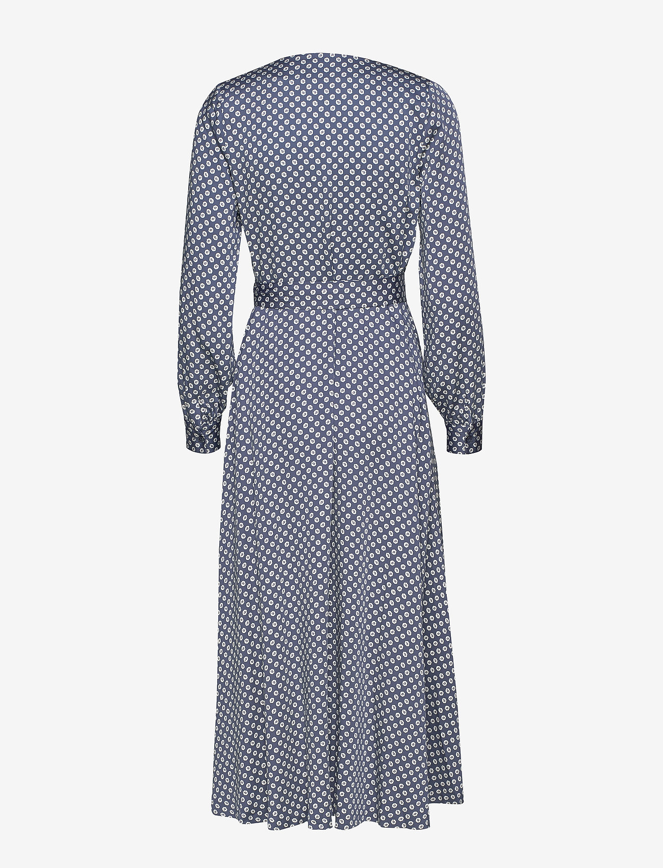 MAUD - Printed wrap Dress - blue horizon - 1