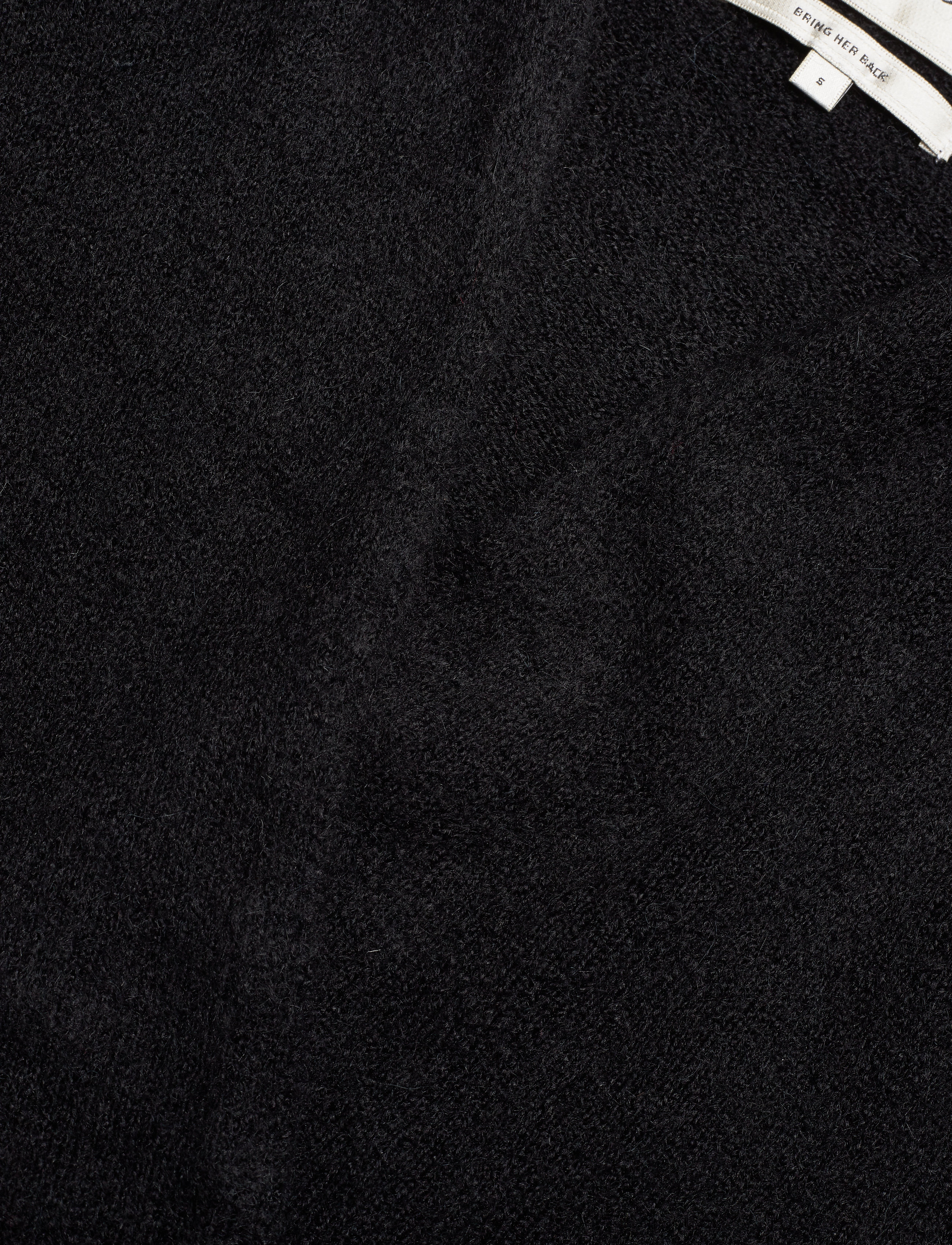 MAUD - Soft mohair sweater - black - 2