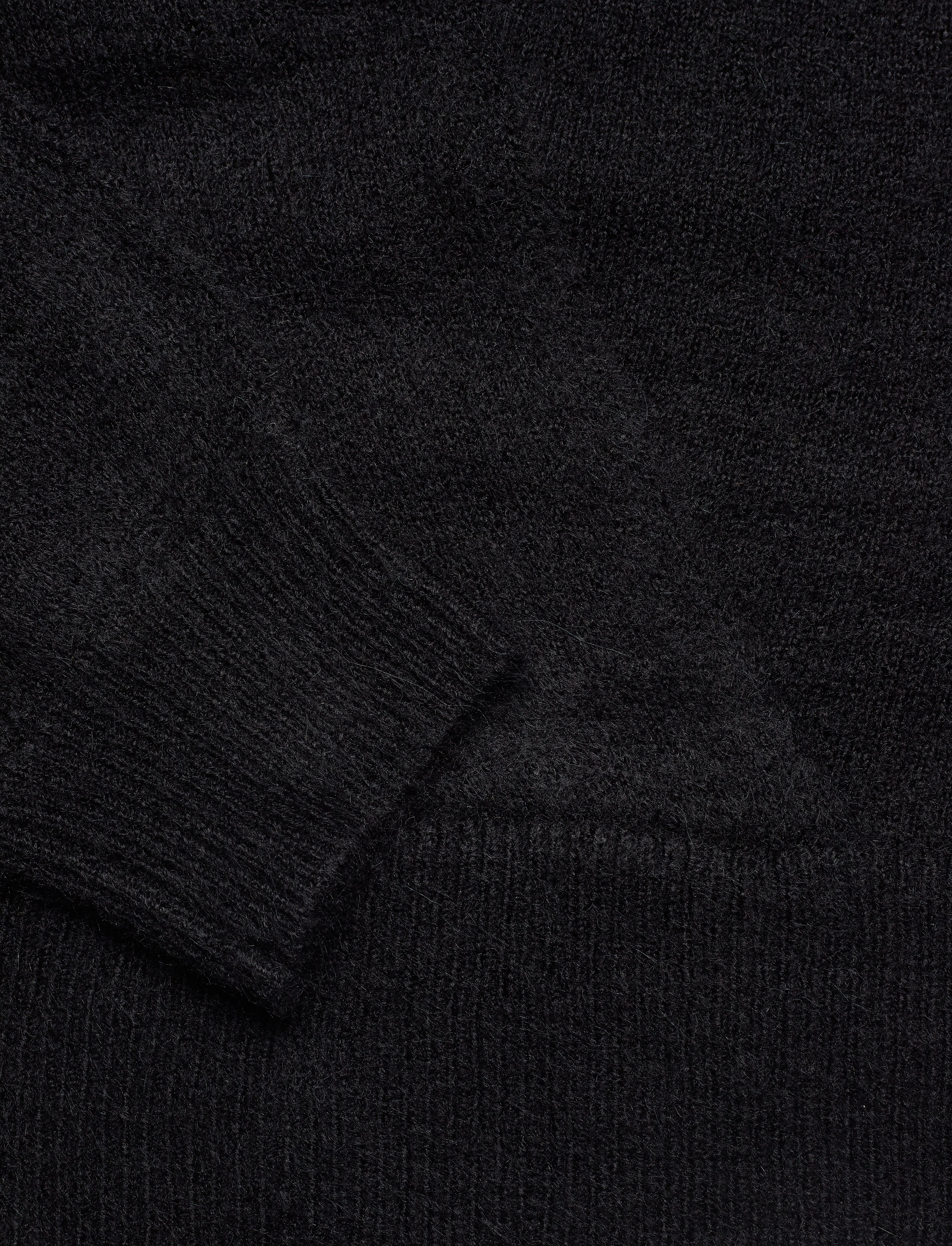MAUD - Soft mohair sweater - black - 3