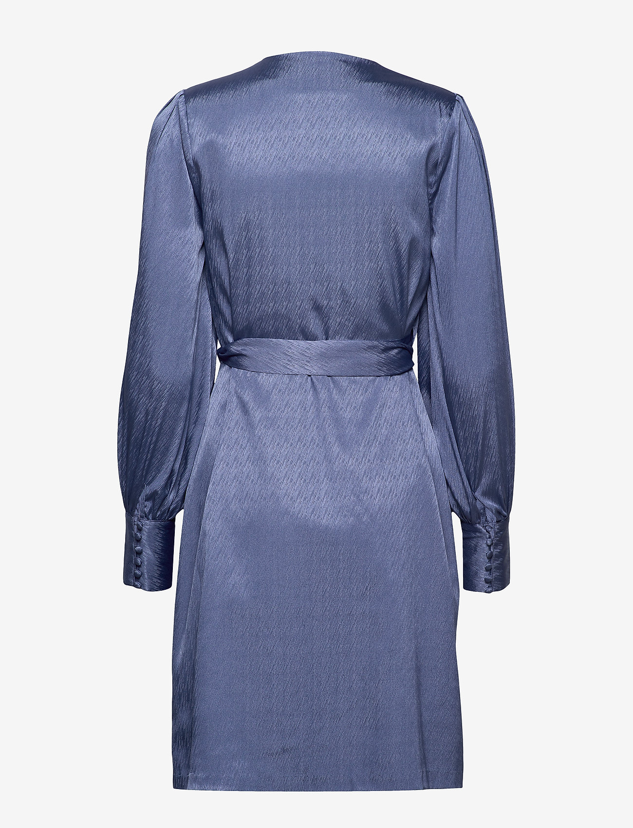 MAUD - Rouleau cuff Dress - blue horizon - 1