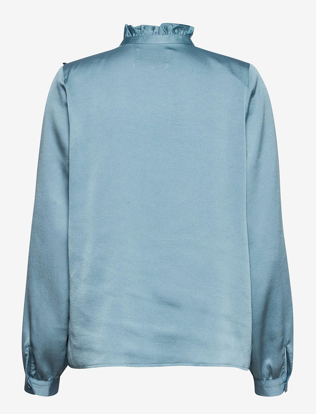 MAUD - Layered Ruffle Blouse - blue fog - 1