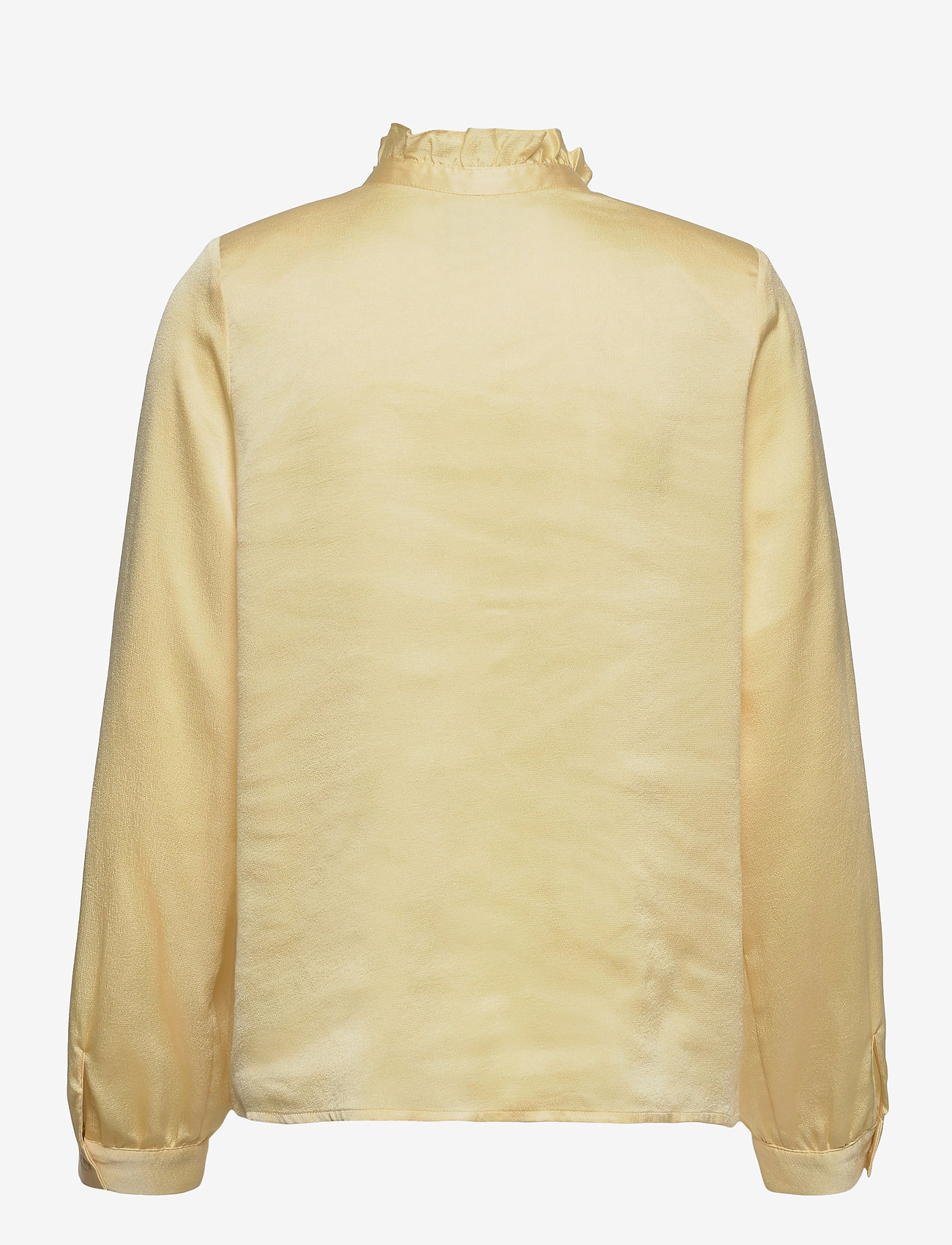 MAUD - Layered Ruffle Blouse - yellow - 1