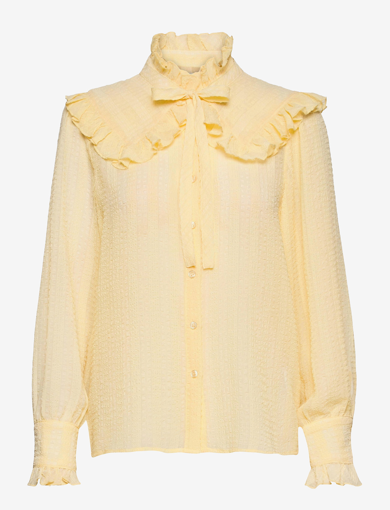 MAUD - Summer Prairy Shirt - yellow - 0