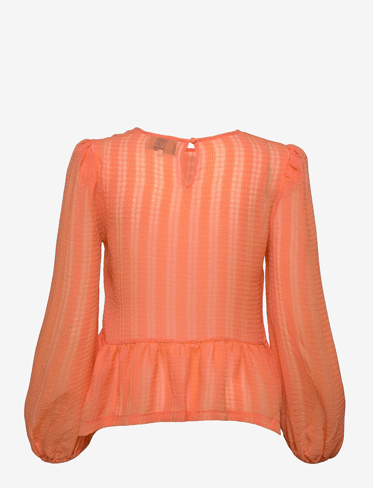 MAUD - Summer Check Top - peach - 1