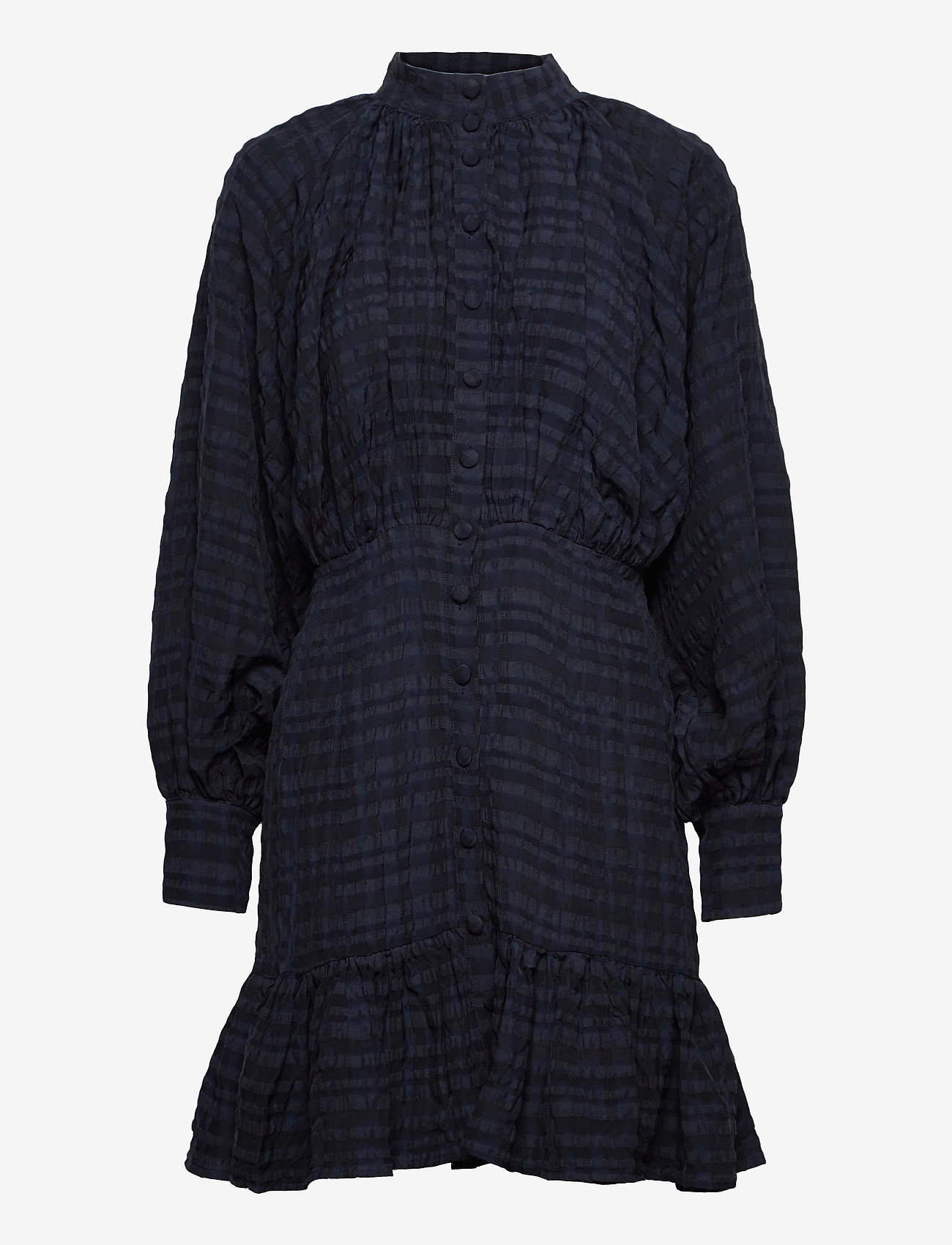 MAUD - Love Dress Check - ombre blue - 1