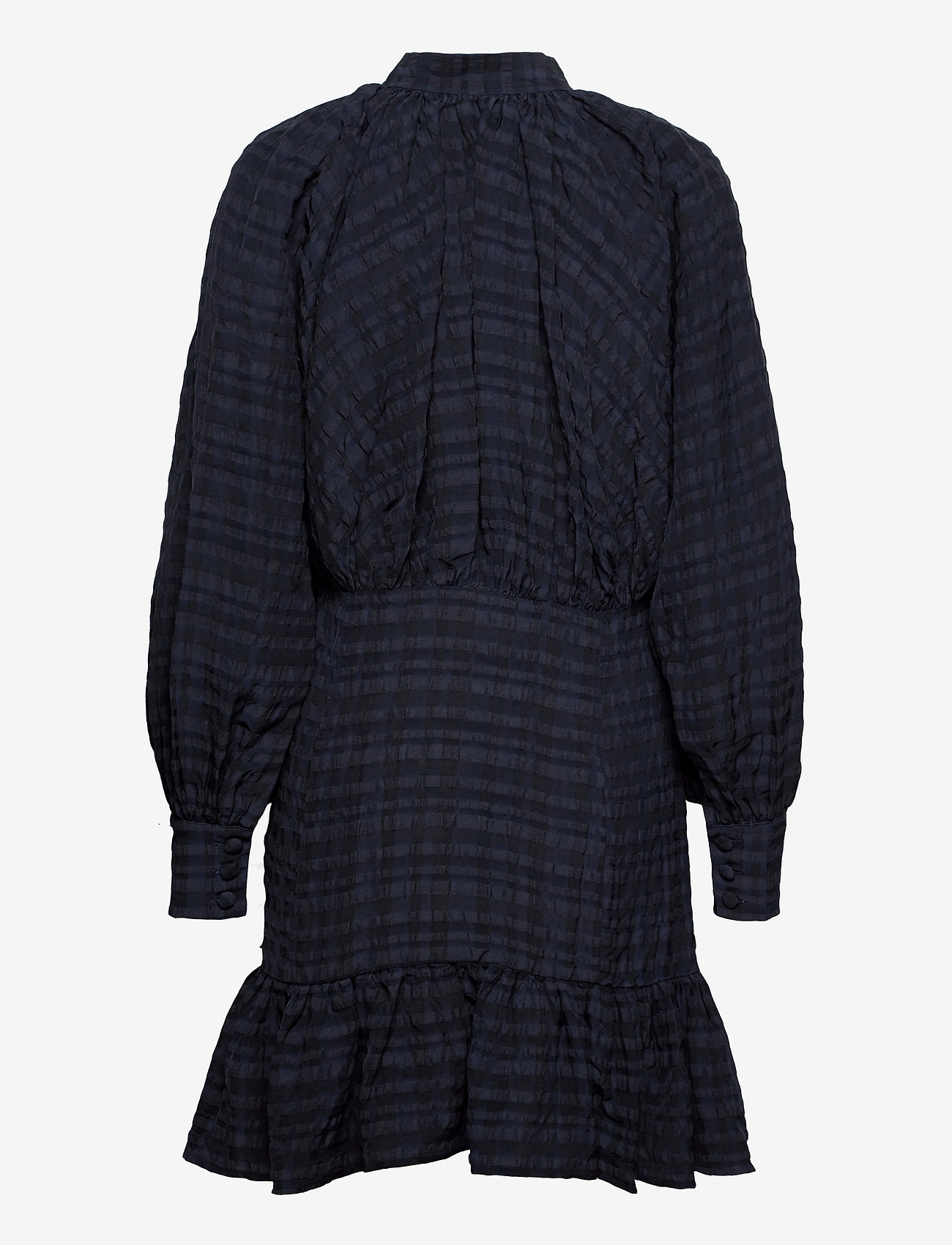 MAUD - Love Dress Check - ombre blue - 2