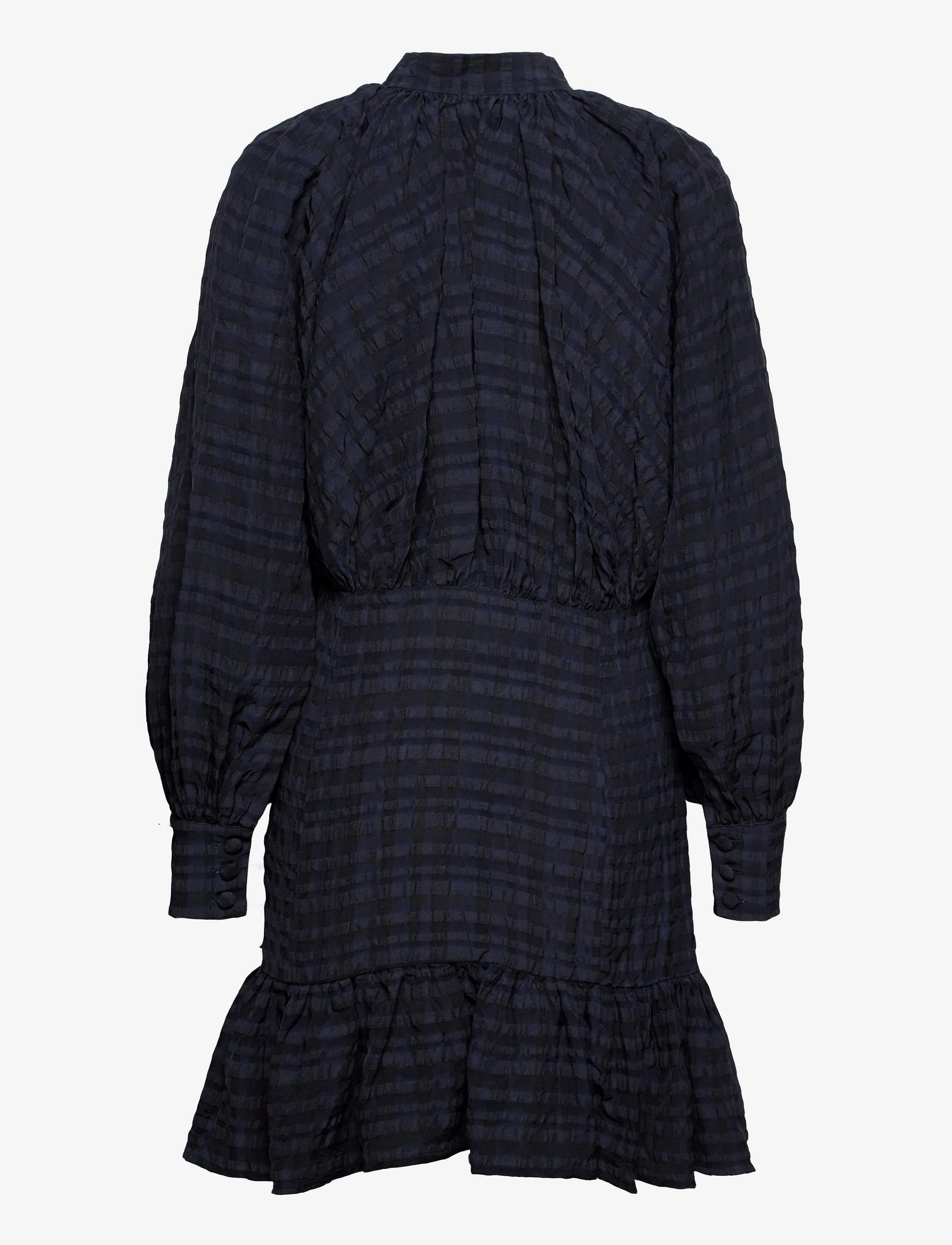 MAUD - Love Dress Check - ombre blue - 2