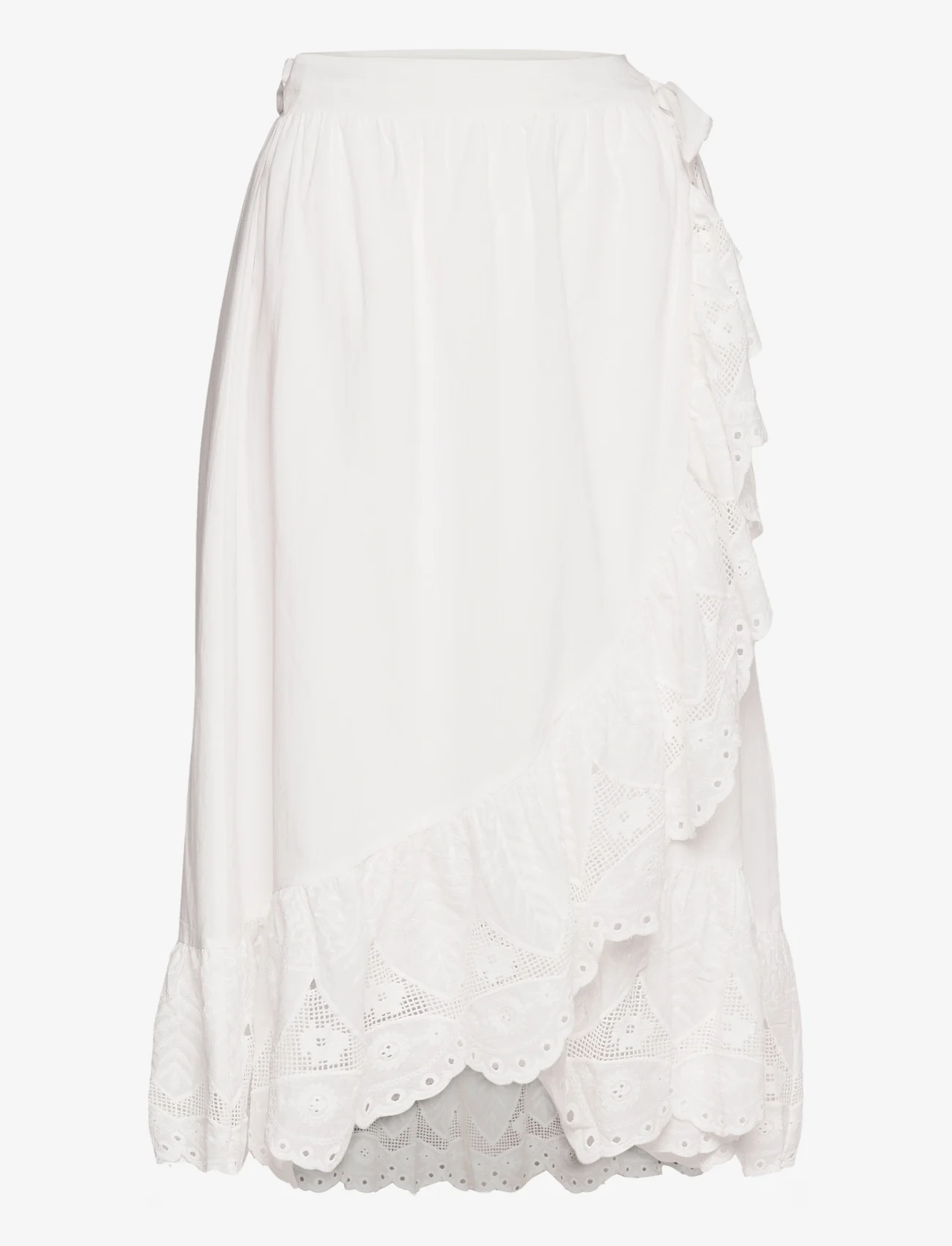 MAUD - Nora Skirt - festkläder till outletpriser - white - 0