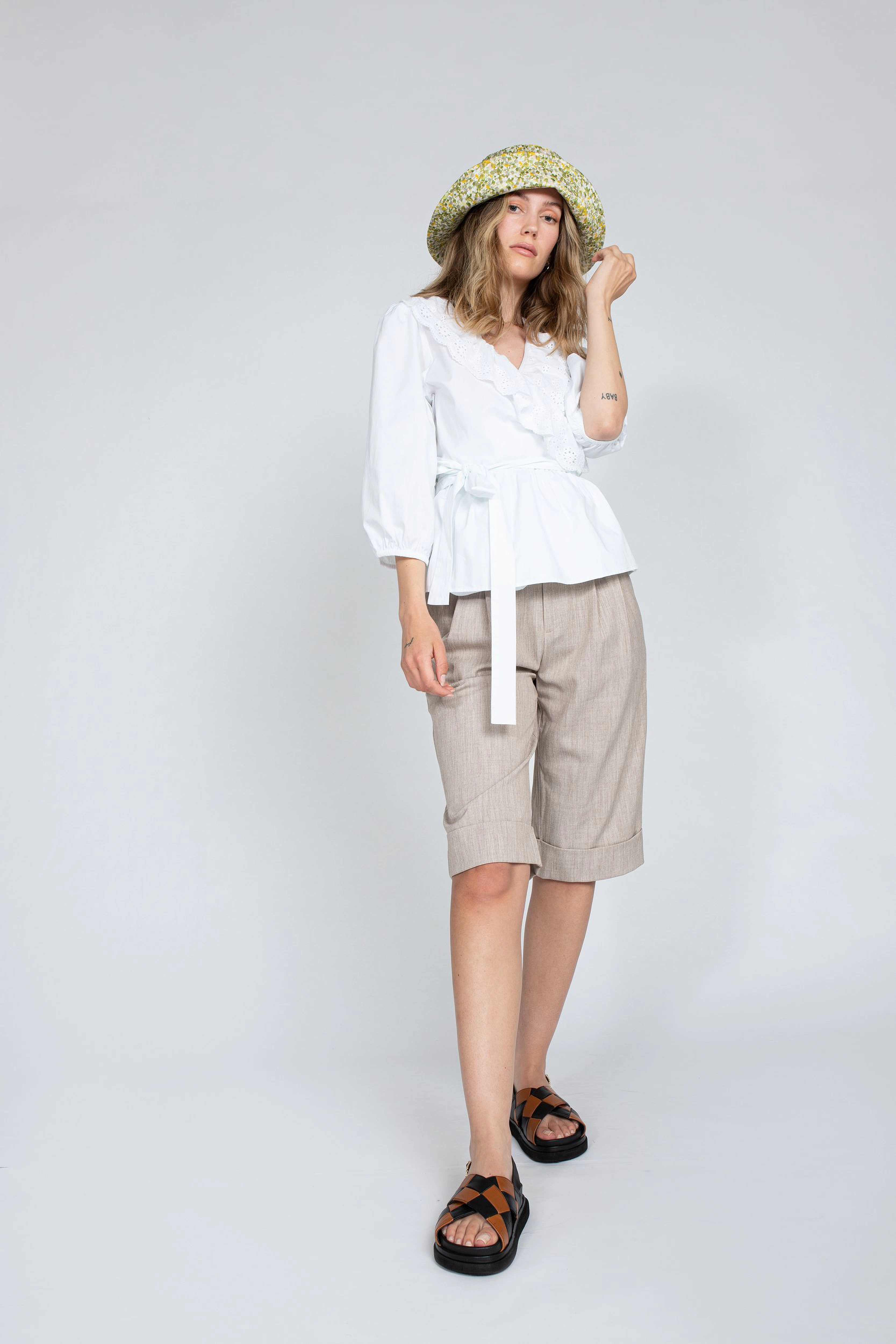 MAUD - Nora Wraptop - white - 2