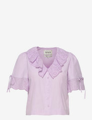 MAUD - Camilla Top - kortermede bluser - lavender - 0