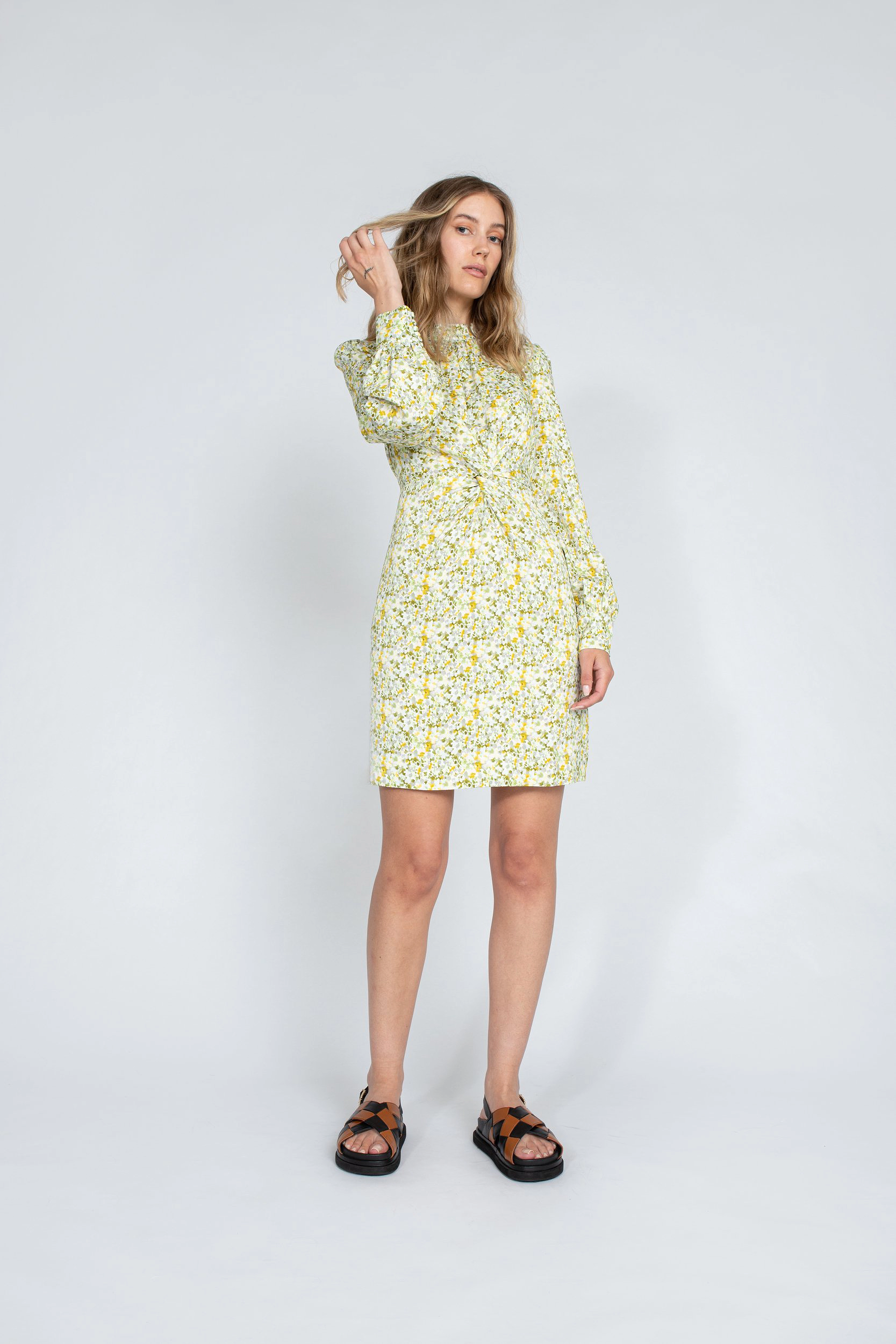 MAUD Ava Dress, 34, Multi/patterned, Kjoler > Kort Kjole, Dame