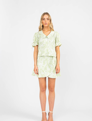MAUD - Adeline Skirt - vakarėlių drabužiai išparduotuvių kainomis - faded green - 2