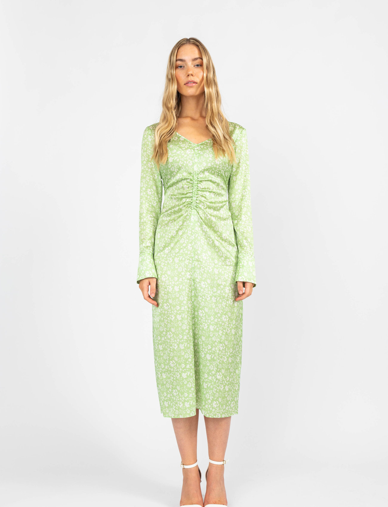 MAUD - Eve Dress - hemdkleider - faded green - 0