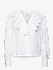 MAUD - Ina Shirt - langærmede bluser - white - 0