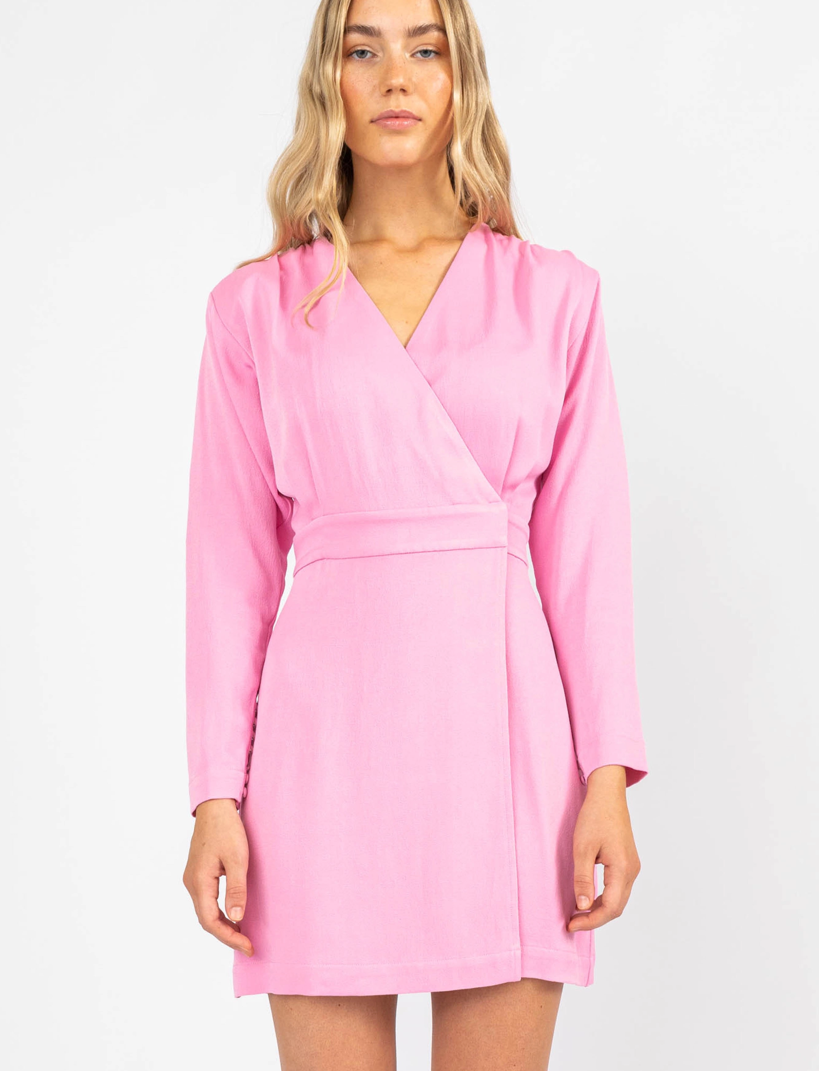 MAUD Sanna Dress - Hõlmikkleidid - PINK / pink/rose