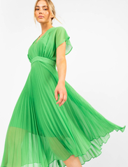 MAUD - Sara Dress - midi dresses - green - 5