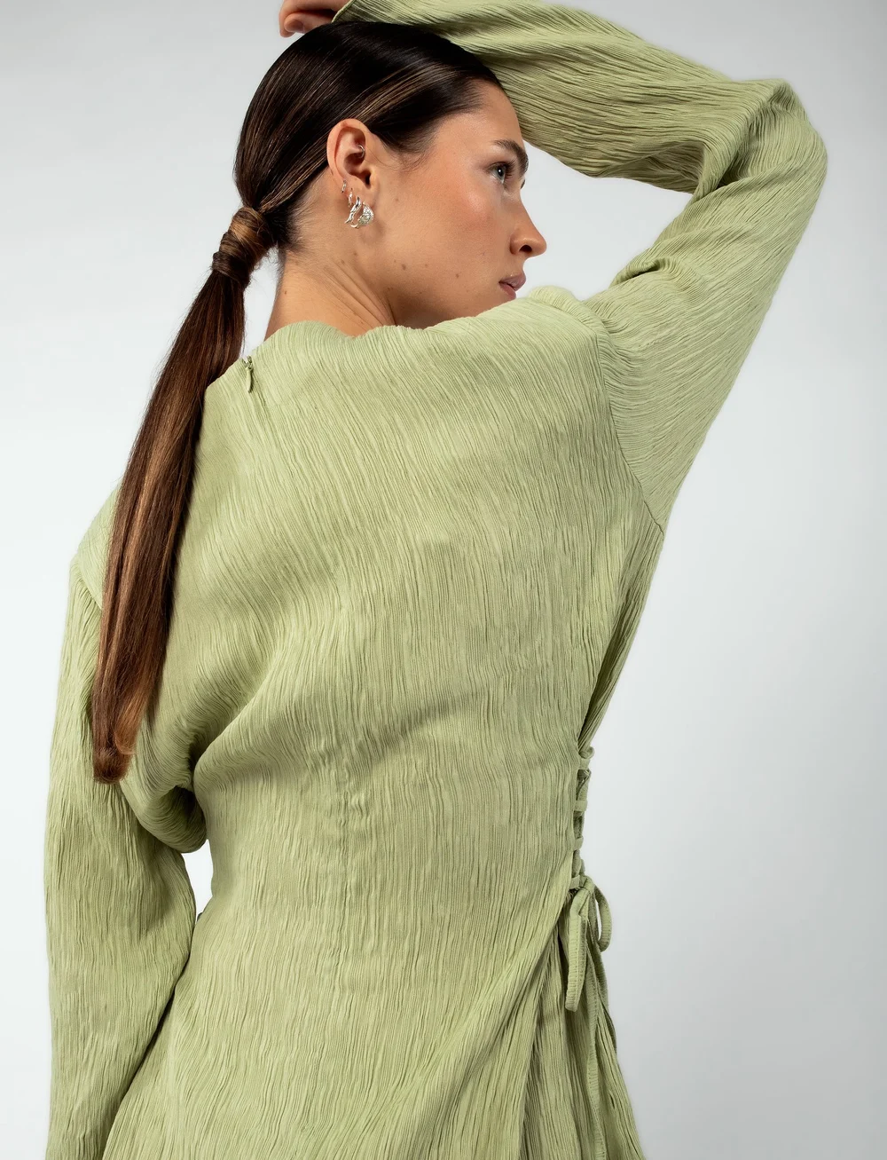 MAUD - Amelia Dress - party dresses - green - 3